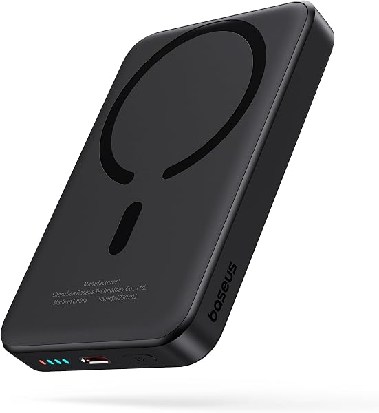 Powerbank Magnética Anker MagGo 10.000 mAh Qi2 Ultra-Slim com Apoio Dobrável
