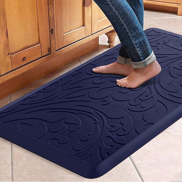 Tapete de Cozinha Anti-Fadiga Ergonómico GelPro / Leitz em Espuma Viscoelástica Impermeável (90×45 cm)
