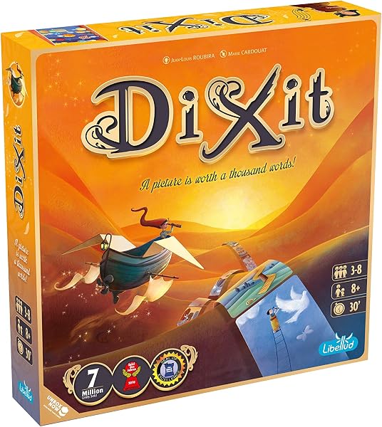 Jogo de Tabuleiro Dixit Base (Edição Oficial Portuguesa — Vencedor Spiel des Jahres)
