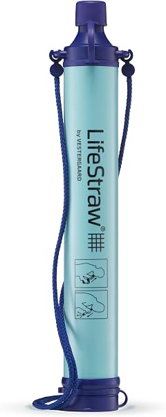Filtro Purificador de Água Portátil LifeStraw Personal / Sawyer Mini para Trekking e Emergência (4000L)